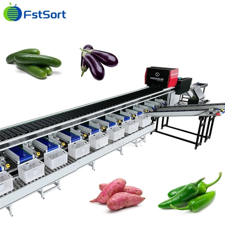 sweet potato optical sorting grading machine